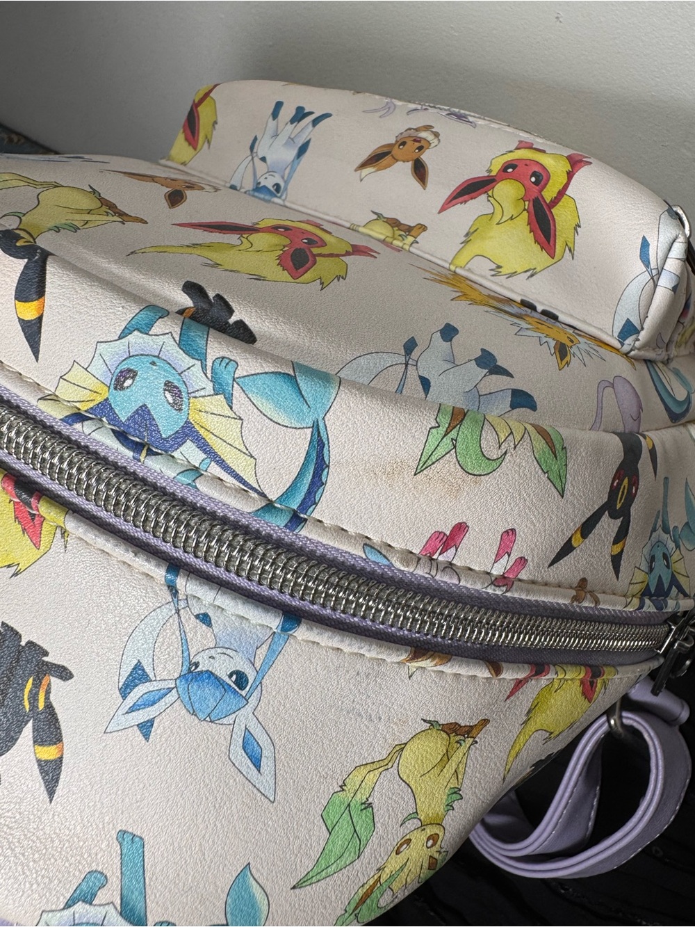 LOUNGEFLY POKEMON eevee evolutions EEVEELUTIONS water color MINI BACKPACK - Picture 9 of 16